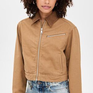 UNWORN Reformation Briar Cropped Utility Jacket